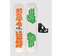 Bataleon Minishred + Minishred S 2026 Kids Set de snowboard à motifs 115