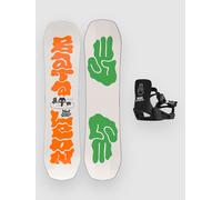 Bataleon Minishred + Minishred XS 2026 Kids Set de snowboard à motifs 95