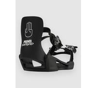 Bataleon Minishred Origin Base 2024 Kids Fixations de snowboard noir M