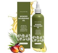 Batana Huile pour cheveux pressée à froid - 100 % pure huile de noix de coco et de romarin - Plus épaisse, pour hydrater et réparer les cheveux secs et plus forts (120 ml)