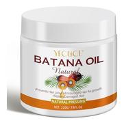 Batana Oil for Hair Growth, Huile de Batana pour Cheveux, Dr Sebi Pure et Naturelle Huile Batana pour Des Cheveux Plus épais, prévenir la chute des Cheveux, 220g/7.8 FL.OZ