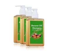 Batana Oil Shampoo, shampooing Batana à l'extrait de romarin, huile de batana pour cheveux clairsemés, nourrit le cuir chevelu et renforce les cheveux pour hommes et femmes (3pc)
