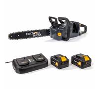 Batavia 7064397 Maxxpack Ultra 36V (2x18V) Li-Ion Kit Tronçonneuse Sans Fil (2x 4.0Ah) - 450mm - Sans Charbon