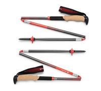 Black Diamond - Bâtons de randonnée 4 saisons en carbone - Pursuit Carbon Z Octane - Taille 125 cm - Orange Orange 125 cm