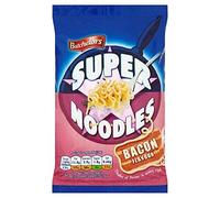 Batchelors - Nouilles Super Noodles - sauce bacon - lot de 6 sachets de 100 g