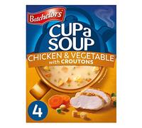 Batchelors Soupe au Poulet/Légume avec Croutons 4 Sachets 110 g
