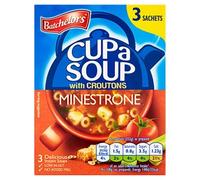 Batchelors Tasse à Soupe avec Croutons Minestrone 3 Sachets 68 g (lot de 3)