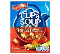 Batchelors Tasse une soupe aux croûtons Minestrone 4 Sachets 9 x 94 g par Batchelors