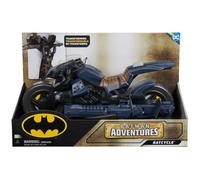 BATCYCLE 2 en 1 Transformable - BATMAN - Cascades aériennes - Figurines 30 cm - Dès 4 ans