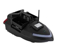Bateau à appât de pêche avec batterie GPS, 500 m, avec double moteur, télécommandé, avec système de contrôle de la croisière, 3 boîtes à appâts RC avec correction automatique du trajet