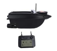 Bateau à Appâts de Pêche télécommandé, Double Crochet électrique à Grande Vitesse, Contrôle Automatique de la Vitesse pour Les Amateurs de Pêche, Batterie 20 000 MAh