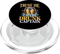 Bateau à Moteur I'm The Drunk Motor Boat Captain PopSockets PopGrip pour MagSafe