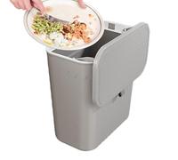 Bateau À Ordures De Cuisine | 1 Pièce * Couvre-récipient De Comptoir | 27X13X2 9cm Cube Indésirable Pour Le Compostage Et Les Déchets | Conception Sans Forage, Accessoires De Cuisson Pour Comptoir, Co