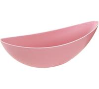 Bateau à planter Coupelle à fleurs rose Plastique Déco 28×9×9cm Set de 3