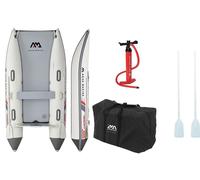 Aqua Marina Aircat 9´4´´ Inflatable Catamaran Boat Gris 4 Places