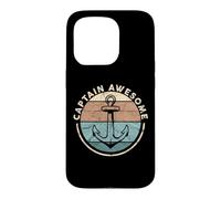 Bateau à Voile Amusant Captain Awesome Coque pour iPhone 15 Pro