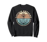 Bateau à Voile Amusant Captain Awesome Sweatshirt