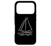 Bateau à Voile Croquis Équipe de Voile Bateau Sport Coque pour iPhone 17 Pro