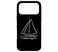 Bateau à Voile Croquis Équipe de Voile Bateau Sport Coque pour iPhone 17 Pro Max