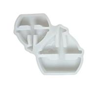 Bateau à voile en silicone moule décoratif moule de plâtre moulé en résine époxy forme de bougie fournitures artisanales en silicone