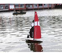 Bateau à voile radiocommandé de 140 cm super énorme non alimenté 2,4 G 4 CH pré-assemblé pour adulte garçon à partir de 14 ans SOWOFA