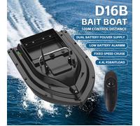 Bateau Amorceur Télécommandé de Pêche , Bateau d'appât Intelligent Étanche 500m Charge de 2 Kg Croisière a Vitesse Fixe
