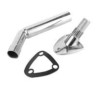 Bateau Canne À Pêche Titulaire En Acier Inoxydable Marine Grade Outrigger Pôle avec Pont Mont pour L'eau lée De Pêche Yachts 40mm Diamètre Intérieur Ensemble Complet