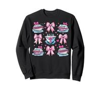 Bateau Capitaine Bateau Fille Coquette nœud Rose Maman Sweatshirt