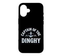 Bateau Captain of The Dinghy Dinghy Sailing Coque pour iPhone 16