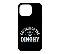 Bateau Captain of The Dinghy Dinghy Sailing Coque pour iPhone 16 Pro