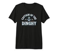 Bateau Captain of The Dinghy Dinghy Sailing T-Shirt Haut de Gamme
