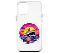 Bateau Cargo Vintage Titanic Bateau Voyage Pirate Homme Femme Coque pour iPhone 12/12 Pro