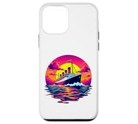 Bateau Cargo Vintage Titanic Bateau Voyage Pirate Homme Femme Coque pour iPhone 12 Mini