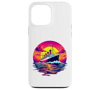 Bateau Cargo Vintage Titanic Bateau Voyage Pirate Homme Femme Coque pour iPhone 13 Pro Max