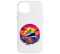 Bateau Cargo Vintage Titanic Bateau Voyage Pirate Homme Femme Coque pour iPhone 14 Plus