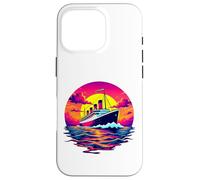 Bateau Cargo Vintage Titanic Bateau Voyage Pirate Homme Femme Coque pour iPhone 16 Pro