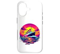 Bateau Cargo Vintage Titanic Bateau Voyage Pirate Homme Femme Coque pour iPhone 17