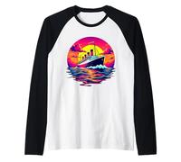 Bateau Cargo Vintage Titanic Bateau Voyage Pirate Homme Femme Manche Raglan