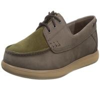 Clarks Homme Bratton Boat Shoe, Dark Brown Nub, 45 EU