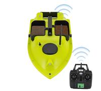 Bateau d'alimentation de pêche, 52 W à 600 m de distance, GPS RC Appât Bateau sans fil, 10 000 tr/min, moteurs Dual 390, bateau appât, bateau de pêche, 2 batteries 5200 mAh, 99 points de