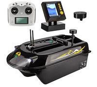 Bateau d'appât de pêche avec télécommande Bateau d'appât de pêche en mer avec détecteur de poissons équipé de navigation GPS, bateau d'appât de poisson
