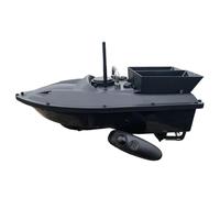 Bateau d'appât de pêche RC avec GPS, double entrepôt, croisière automatique, lumière LED, détecteur de poissons, batterie 12000 mAh pour une chasse efficace au poisson