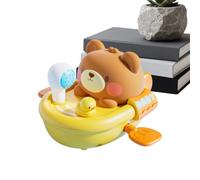 Bateau De Bain pour - Bateau De Jeu Flottant À Forme Animale avec Cordelette À Tirer | Bain avec d'eau,Convient pour Garçons et Filles, Salle d'eau, Douche, Piscine, Plag