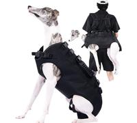 Bateau DE Chien, Dog Carry Sling, Support de Chien et Harnais de récupération, ASSUAL Hip arrière Animaux de Compagnie réglables, Respirant imbracatu