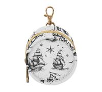 Bateau de croisière avec boussole océanique pour nourrissons et bébés - Porte-monnaie portable - Accessoires de voyage