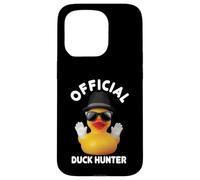 Bateau de croisière Cool en Caoutchouc Amusant Duck Hunting Squad Coque pour iPhone 15 Pro