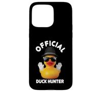 Bateau de croisière Cool en Caoutchouc Amusant Duck Hunting Squad Coque pour iPhone 15 Pro Max