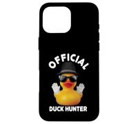 Bateau de croisière Cool en Caoutchouc Amusant Duck Hunting Squad Coque pour iPhone 16 Pro Max