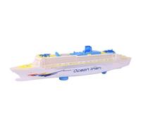 Bateau de croisière électrique - Jouet coloré - Modèle de paquebot - sonore LED Clignotant - Jouet de croisière Nautique Amusant pour de 3 à 12 Ans - Décoration d'intérieur