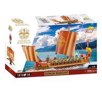 Cobi Jeu de construction Roman Warship 20071 — 1810 éléments Rouge et Or — 6 ans et plus